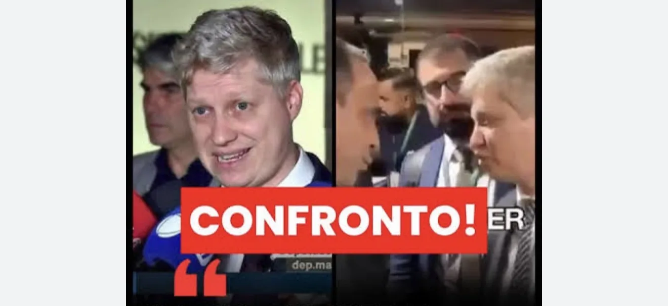 Deputado federal Marcel van Hattem em discurso na Câmara dos Deputados defendendo a liberdade parlamentar.