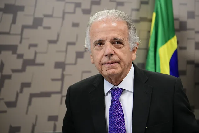 Ministro da Defesa José Múcio Monteiro durante evento oficial em Brasília