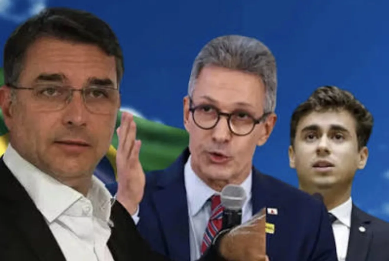 O governador de Minas Gerais Romeu Zema durante evento oficial em Belo Horizonte.