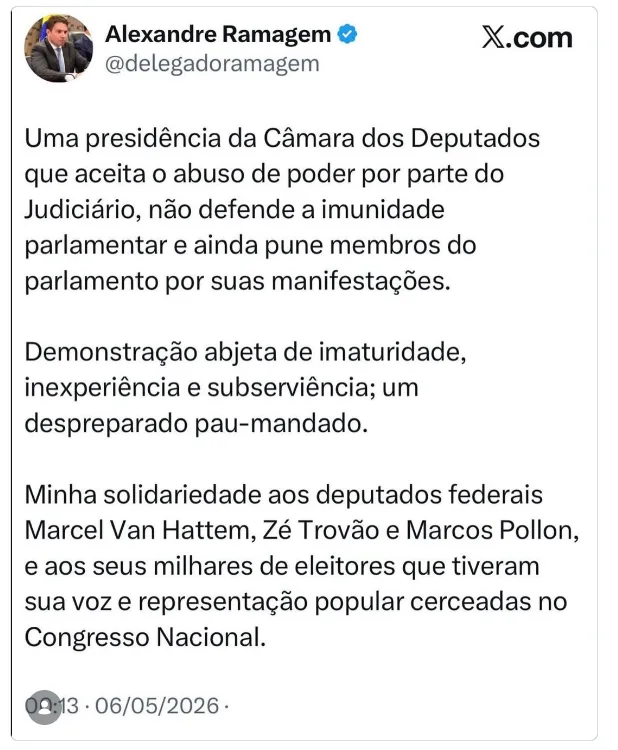 O ex-deputado federal Alexandre Ramagem durante depoimento em comissão na Câmara dos Deputados.