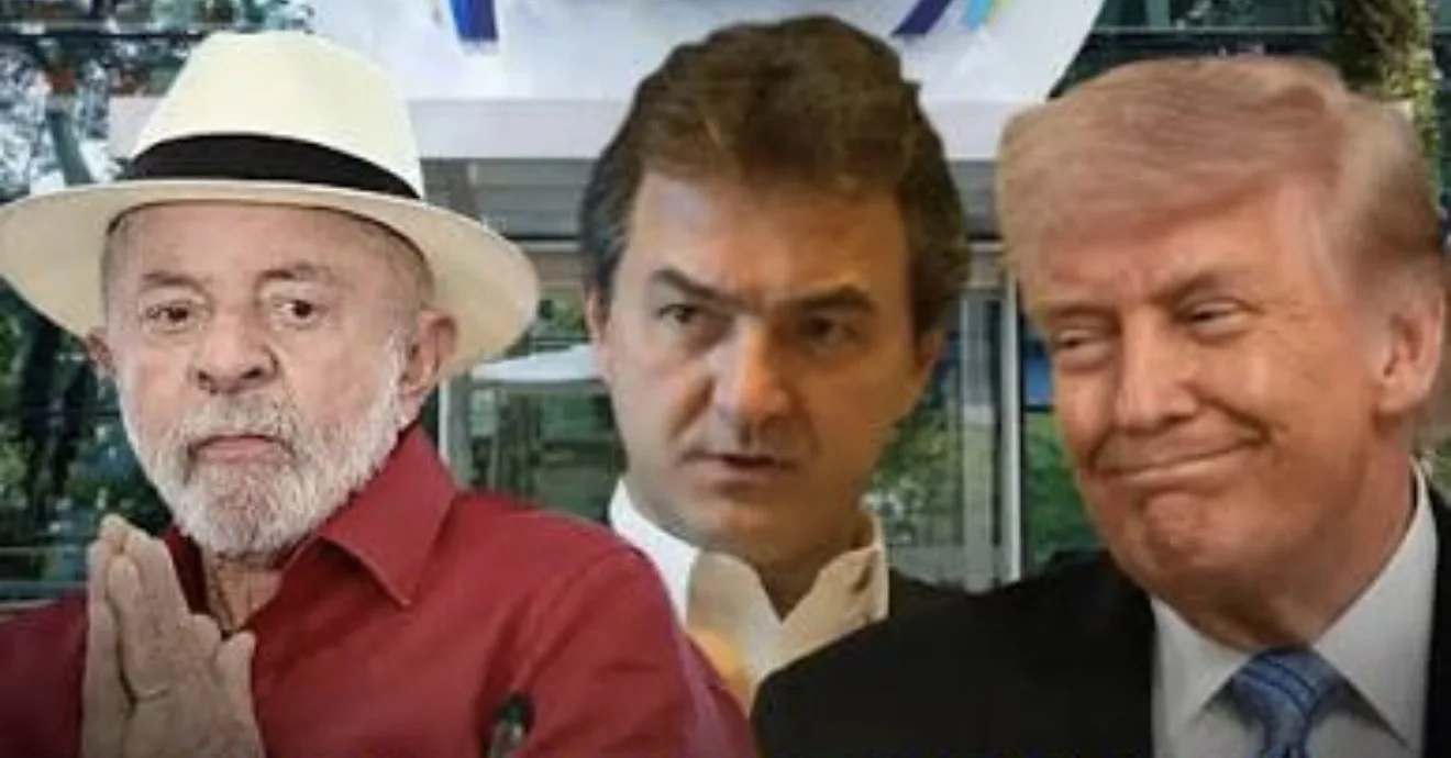 O empresário Joesley Batista durante depoimento oficial sobre relações entre empresas e governo federal.