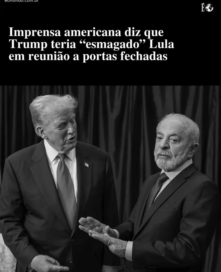 JORNAL DIZ QUE LULA FOI ESMAGADO EM REUNIÃO