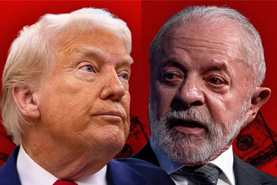 Presidente Lula cumprimenta Donald Trump em encontro na Casa Branca em maio de 2026.