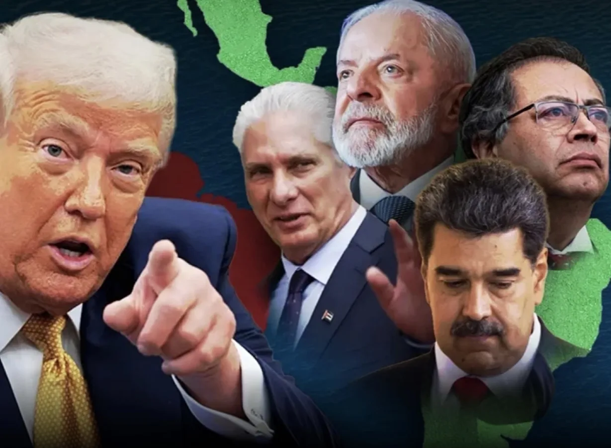 Donald Trump em pronunciamento oficial sobre relações exteriores e América Latina