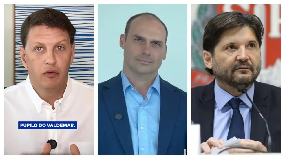 O deputado federal Ricardo Salles fala em entrevista sobre articulações políticas para o Senado.