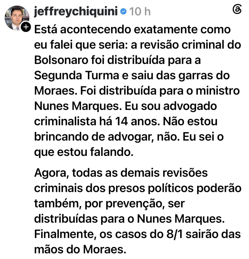 Fachada do prédio do Supremo Tribunal Federal em Brasília com foco na justiça.