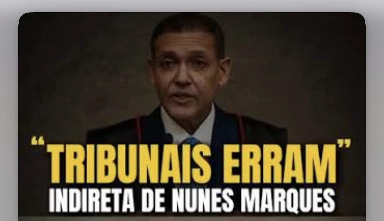 Ministro Kassio Nunes Marques em sessão solene no plenário do Tribunal Superior Eleitoral.