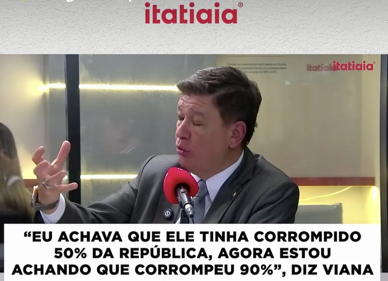 VIANA COMENTA ÁUDIO VAZADO
