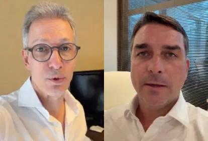 O governador de Minas Gerais Romeu Zema em pronunciamento oficial sobre articulações políticas.