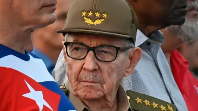 Raúl Castro ditador cubano acusado derrubada aviões Trump