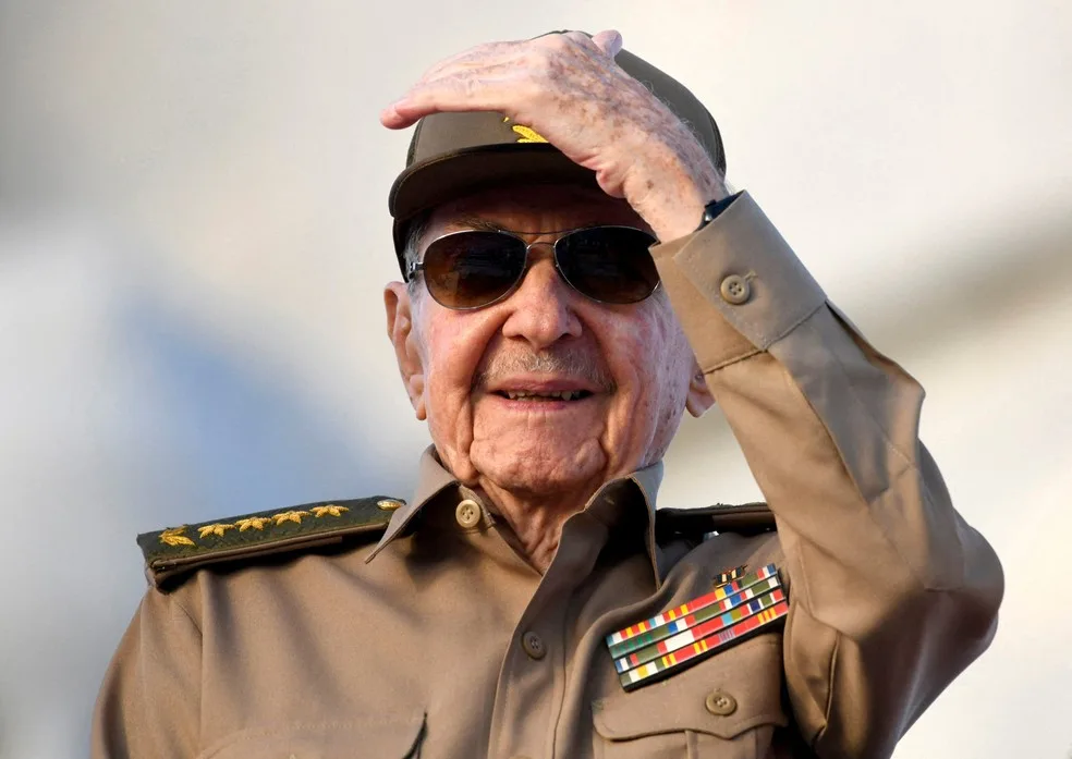 Foto oficial de arquivo do ex-presidente de Cuba Raúl Castro.