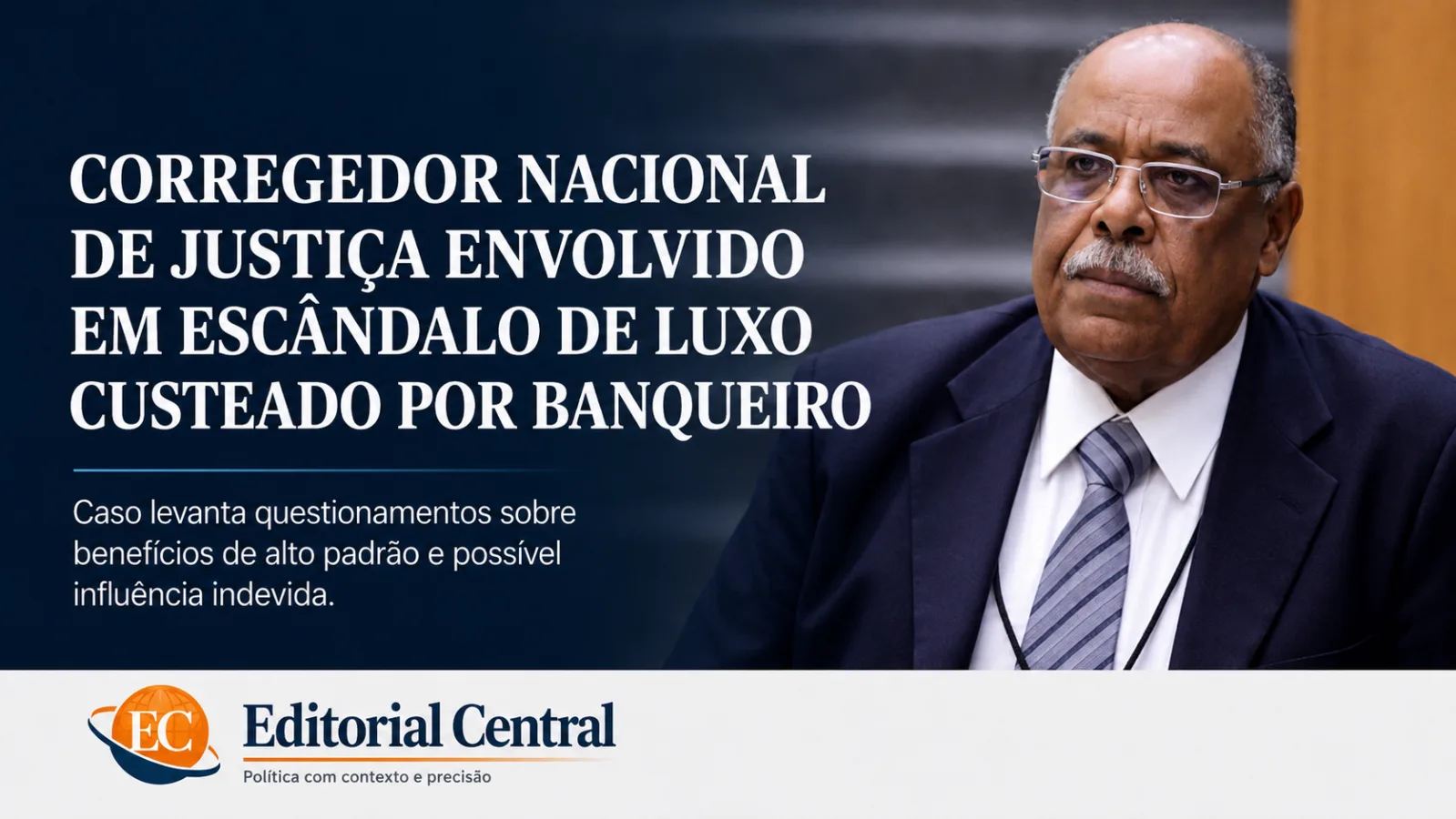 Infográfico com a lista de autoridades presentes em encontro de luxo custeado por Vorcaro
