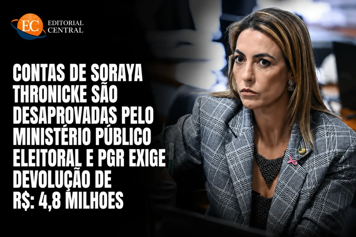 Tabela com irregularidades identificadas nas contas de campanha de Soraya Thronicke 2022