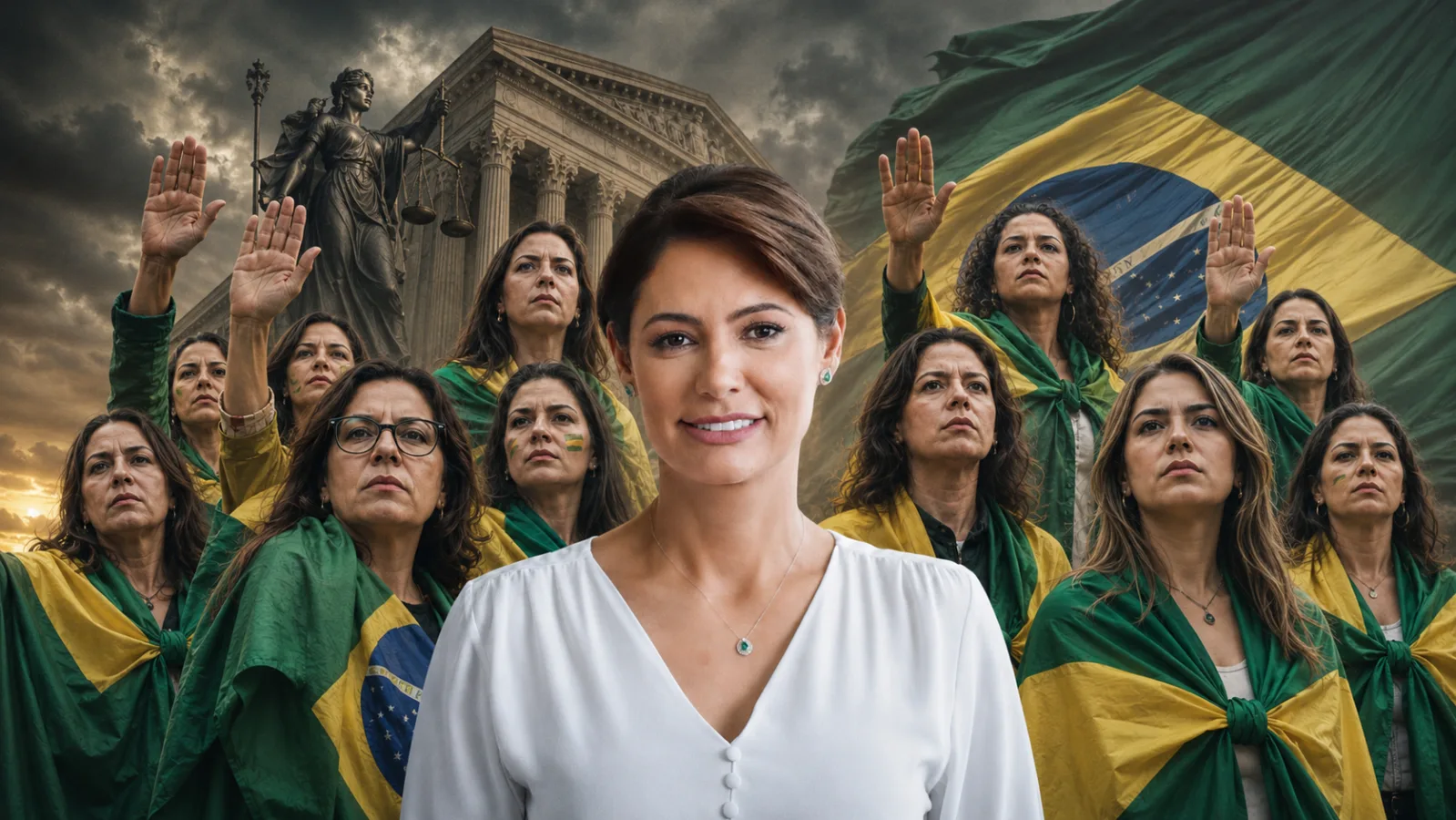 Grupo de mulheres conservadoras articulando ação judicial nos Estados Unidos contra ataques nas redes sociais