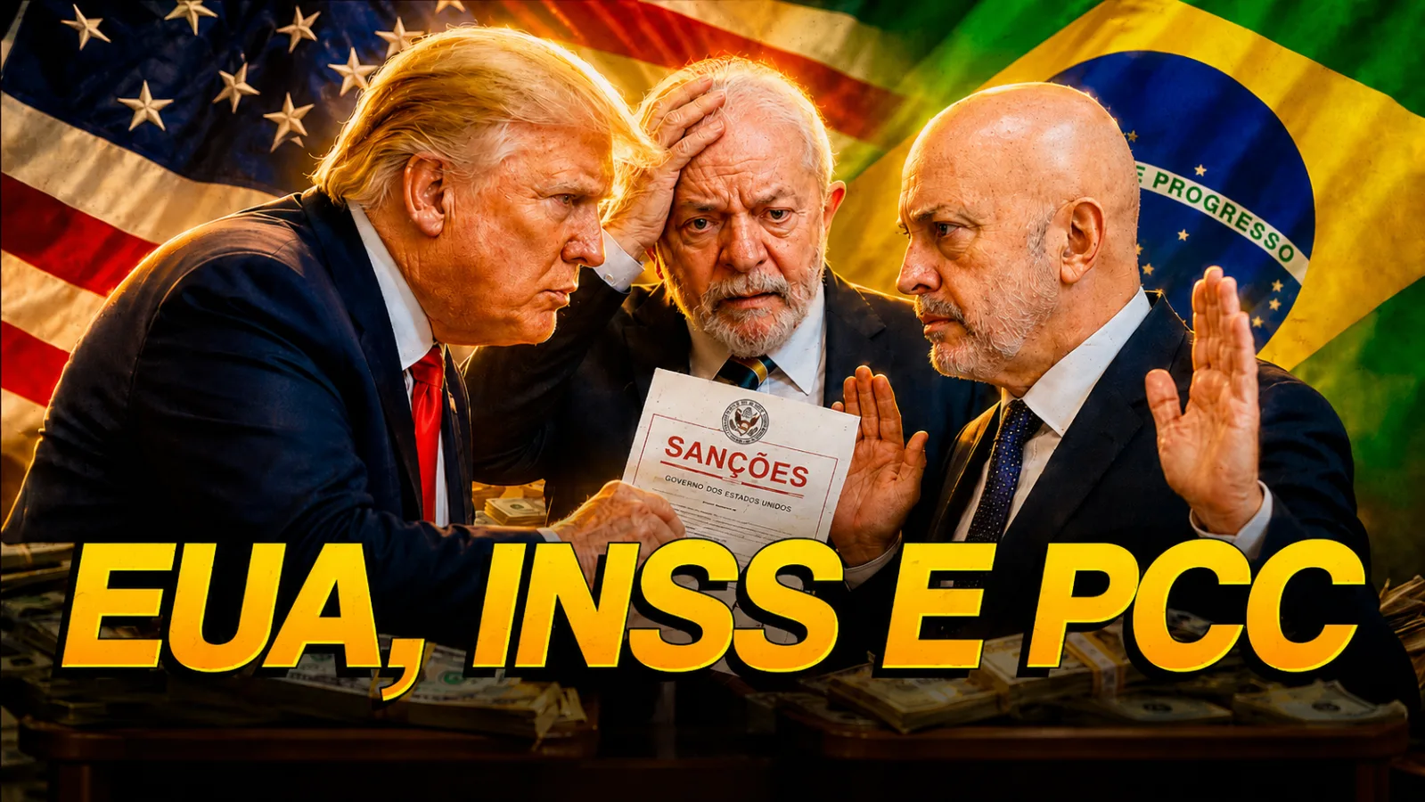 Conexão entre esquema INSS, PCC e sanções americanas