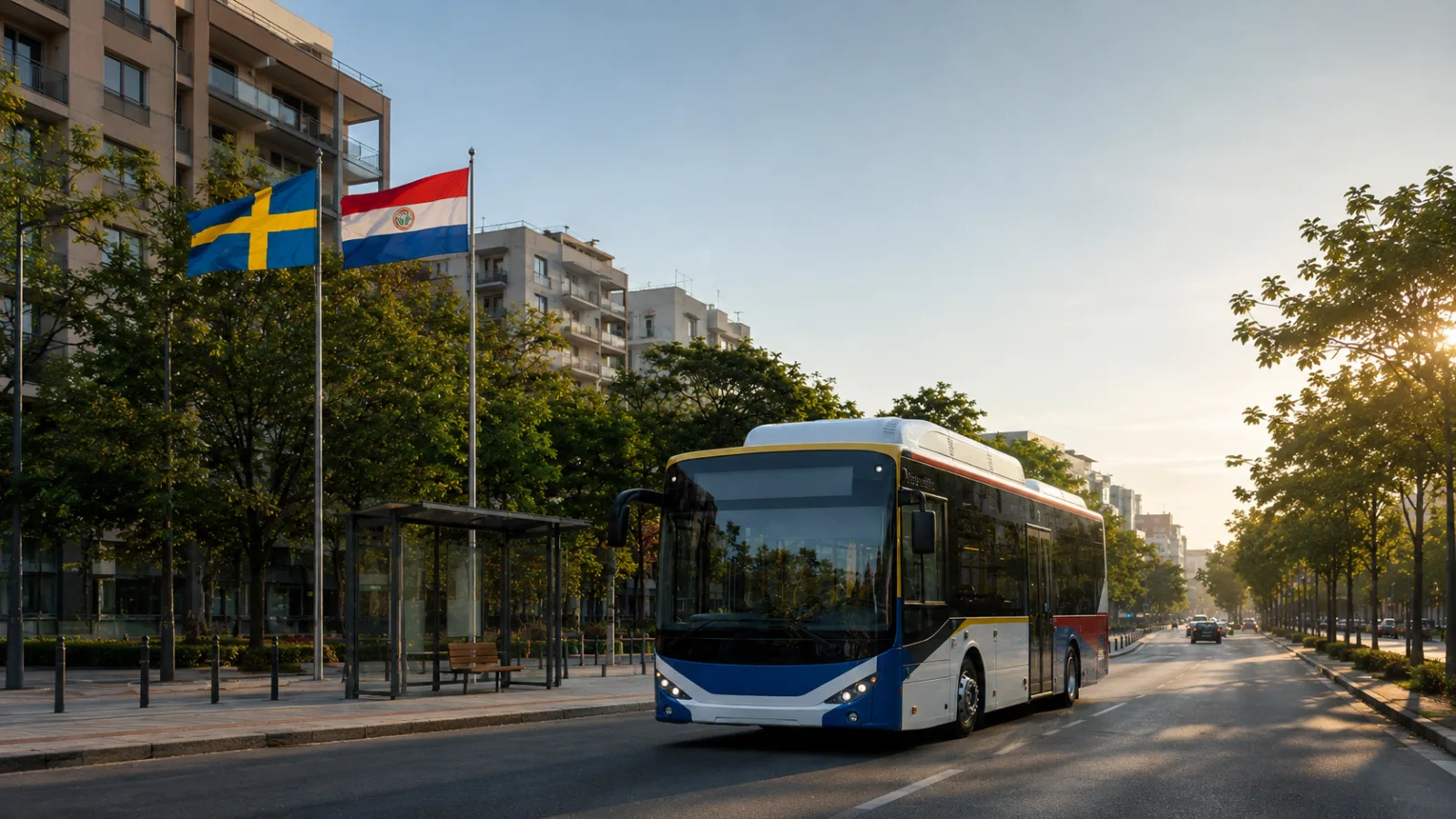 Suécia demonstra interesse em investir no sistema de transporte público do Paraguai