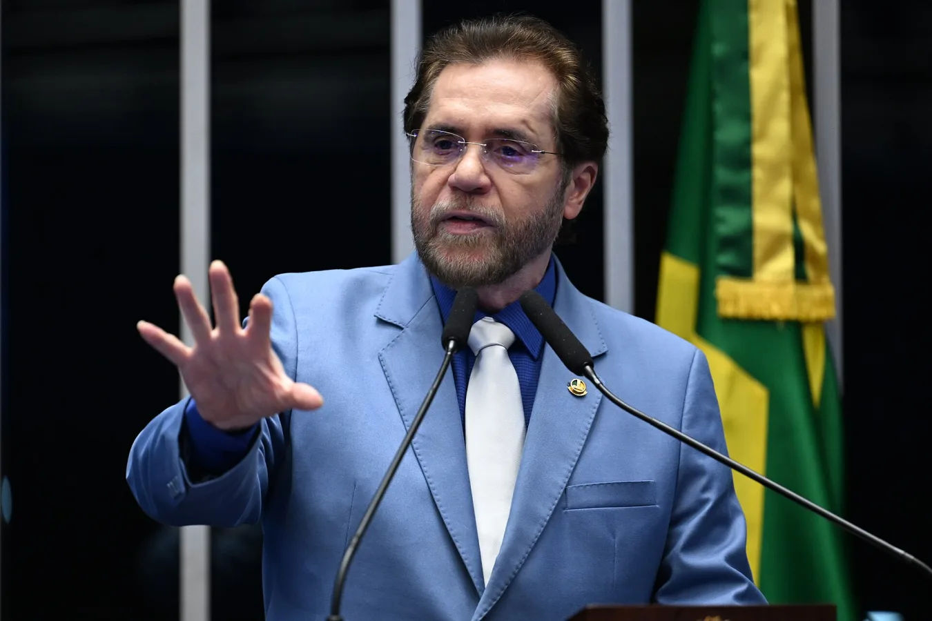 Plenário do Senado Federal durante sessão deliberativa em Brasília