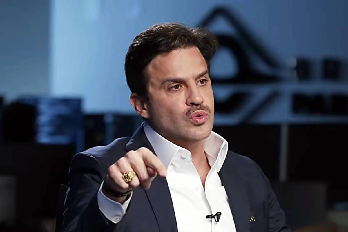 Pablo Marçal durante ato político na campanha eleitoral