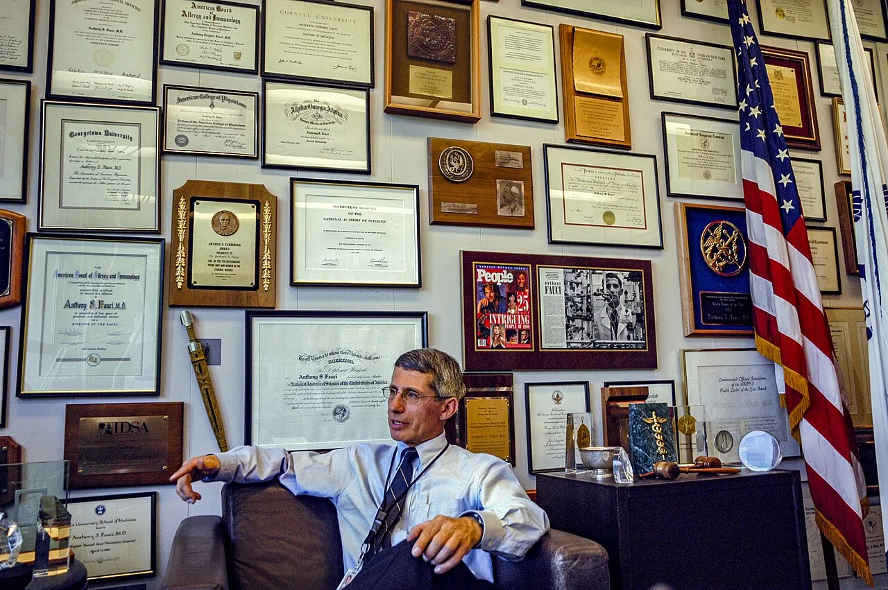 Anthony Fauci, ex-diretor do Instituto Nacional de Alergia e Doenças Infecciosas dos Estados Unidos