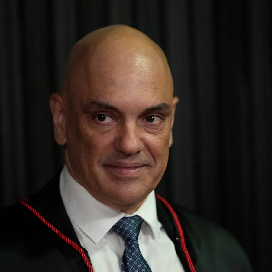 Ministro Alexandre de Moraes, do Supremo Tribunal Federal, em retrato oficial