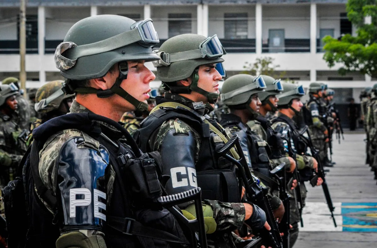 Militares das Forças Armadas mobilizados para segurança eleitoral