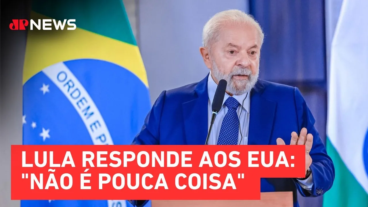Lula fala sobre tarifas americanas e a Lei da Reciprocidade