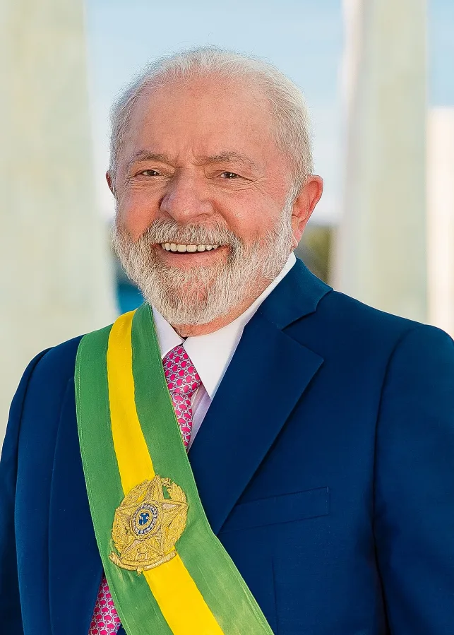 Retrato oficial do presidente Luiz Inácio Lula da Silva