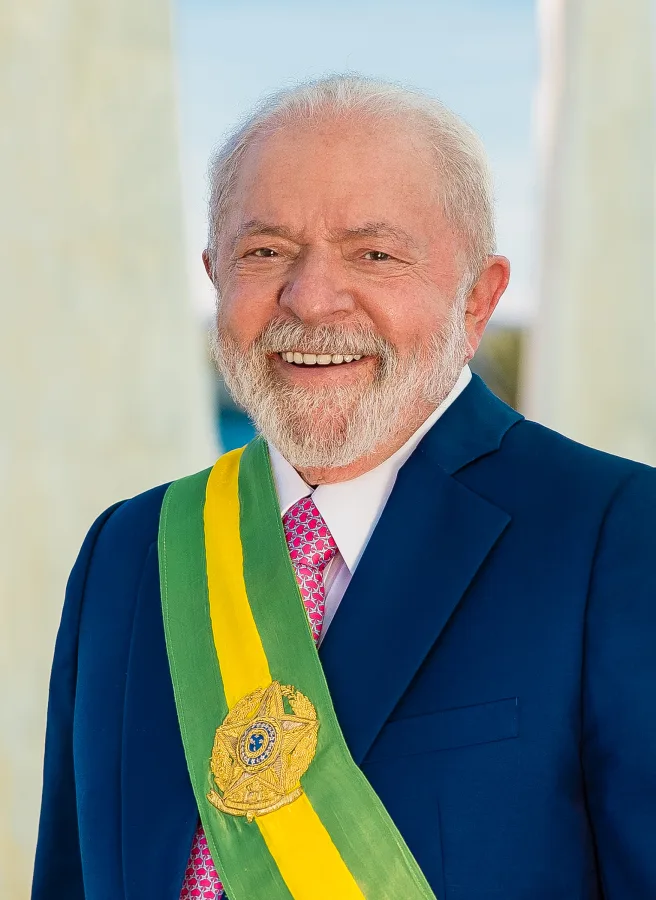 Retrato oficial do presidente Luiz Inácio Lula da Silva
