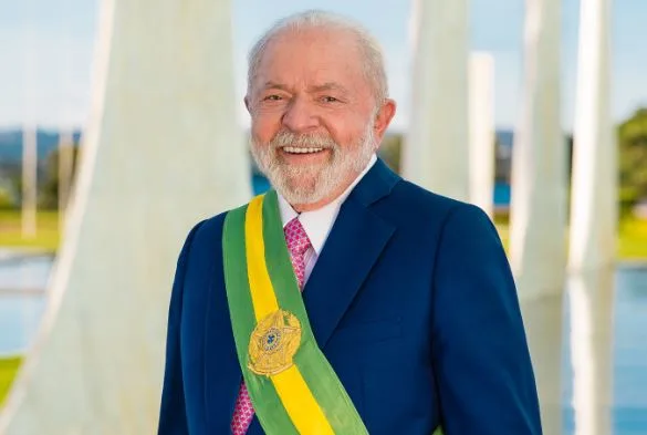 Presidente Lula no Palácio da Alvorada, em Brasília