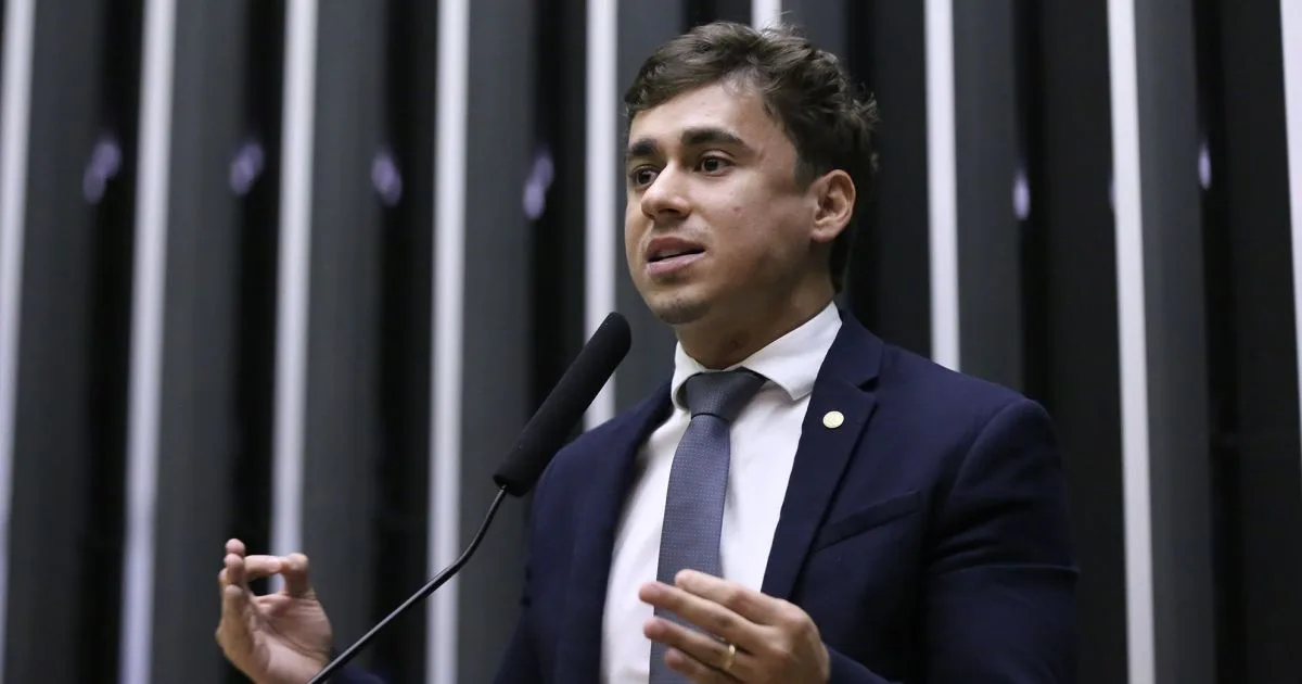 Deputado Nikolas Ferreira; áudio a Daniel Vorcaro sobre ativo minerário veio a público em setembro de 2026