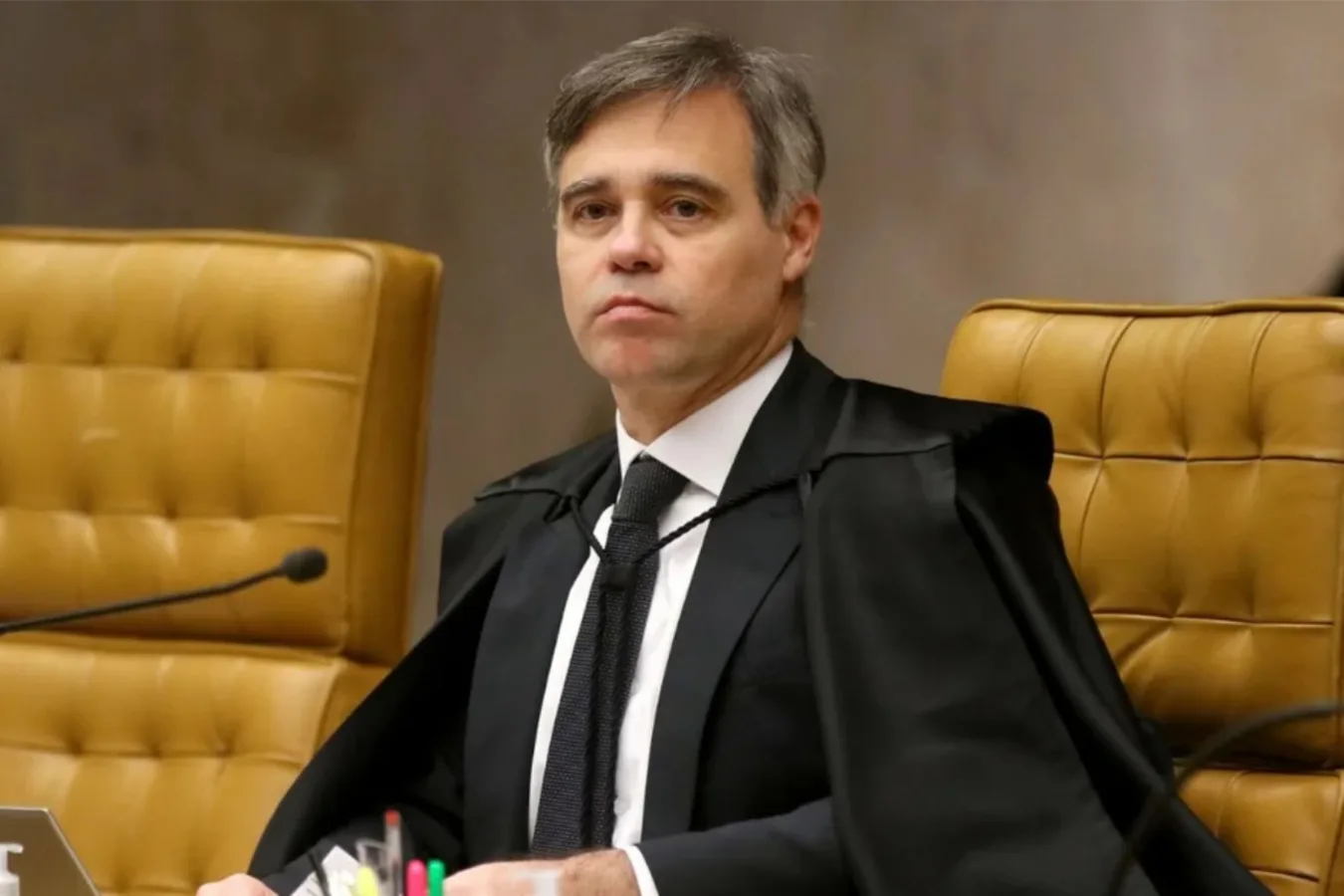 André Mendonça durante sessão no Supremo Tribunal Federal