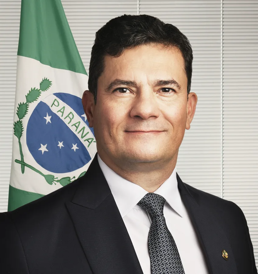 Sergio Moro no plenário do Senado Federal