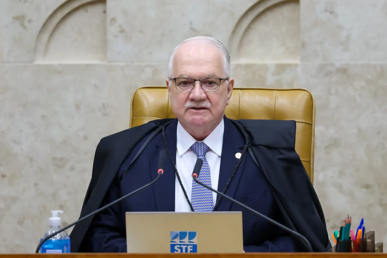 Edson Fachin, presidente do Supremo Tribunal Federal
