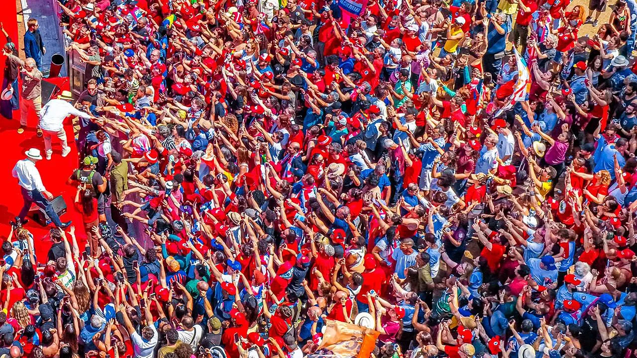 Presidente Luiz Inácio Lula da Silva em evento de campanha em São José do Rio Preto em 5 de setembro de 2026
