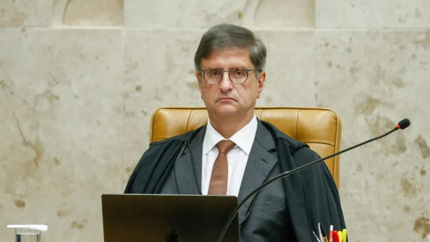 Paulo Gonet durante sessão no Supremo Tribunal Federal