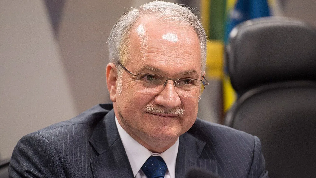Ministro Edson Fachin, presidente do STF, durante sessão da Corte