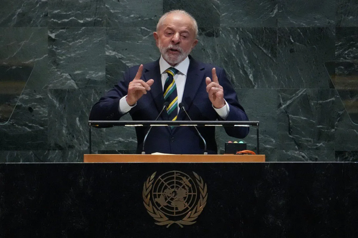 Lula discursa na Assembleia Geral da ONU em Nova York