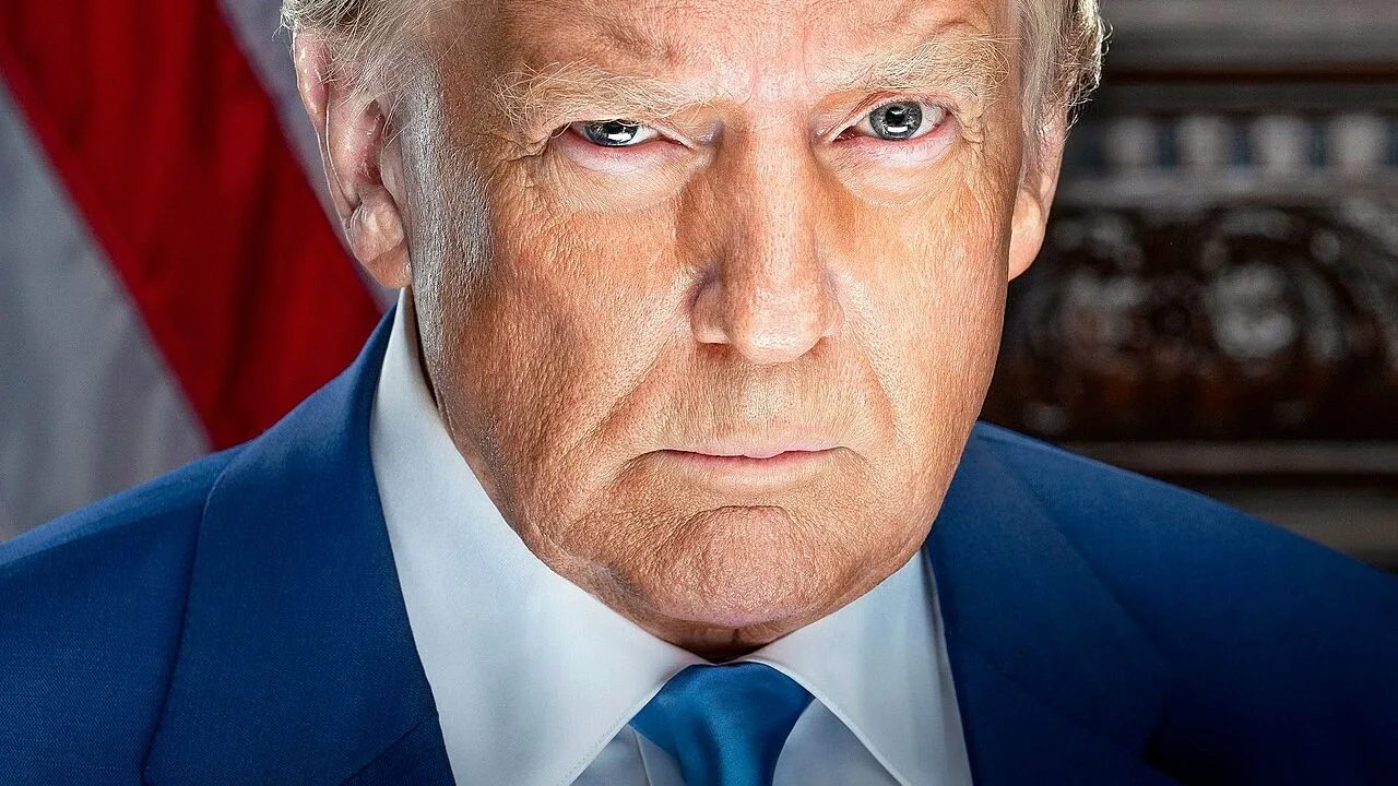 Retrato oficial do presidente Donald Trump