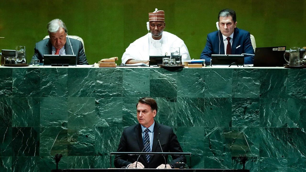 Jair Bolsonaro discursa na Assembleia-Geral da ONU