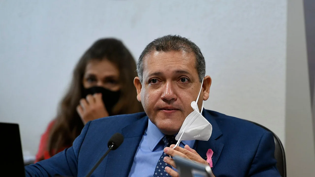 Ministro Kassio Nunes Marques na sabatina da CCJ