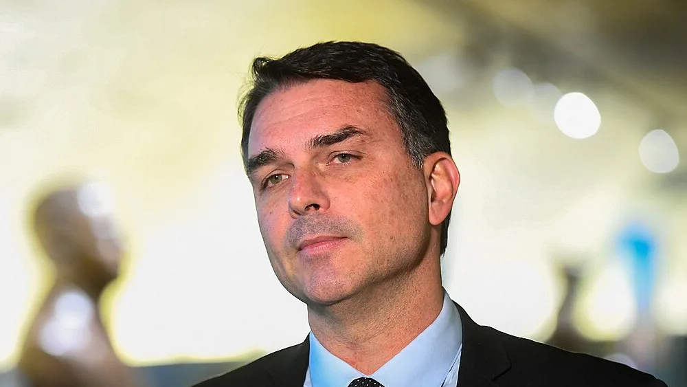 Senador Flávio Bolsonaro (PL), candidato à Presidência