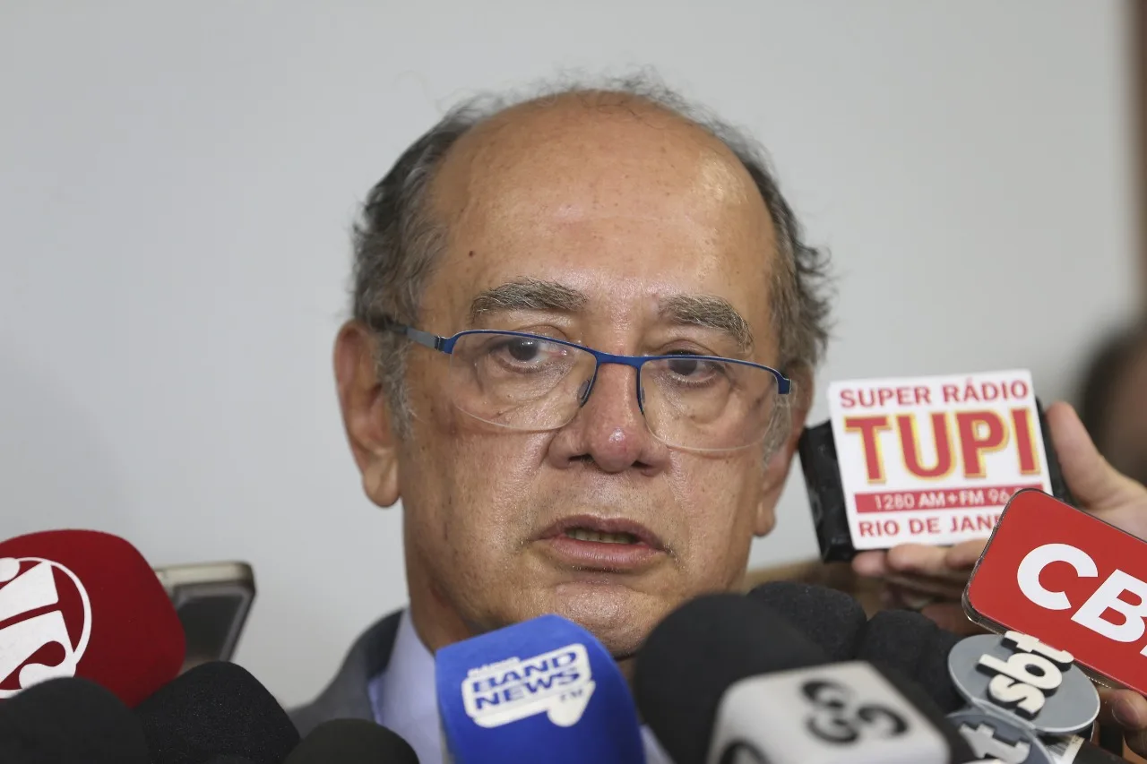 Gilmar Mendes em coletiva