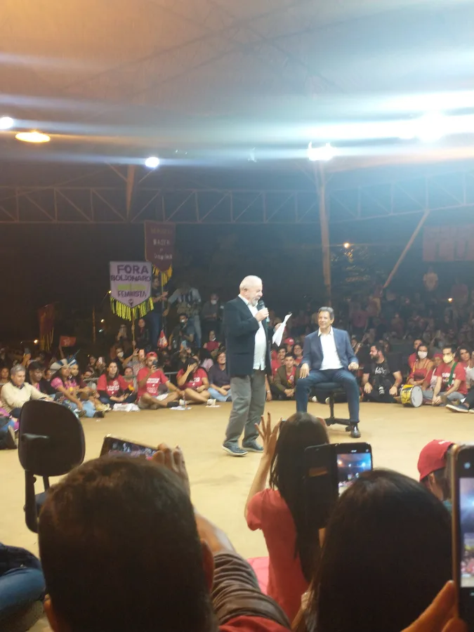 Fernando Haddad e Lula