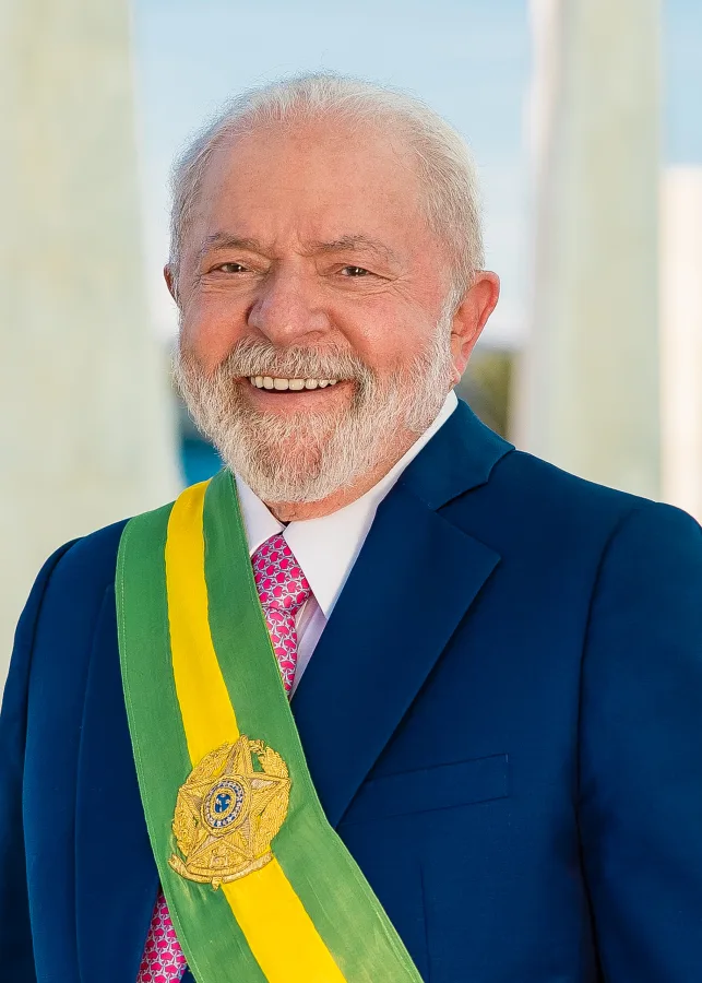 O presidente Luiz Inácio Lula da Silva