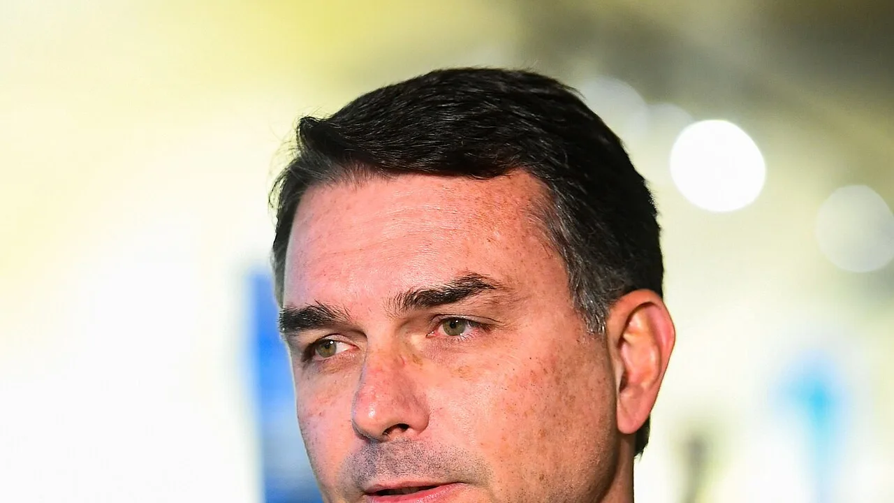 O senador Flávio Bolsonaro (foto de arquivo: Agência Senado)