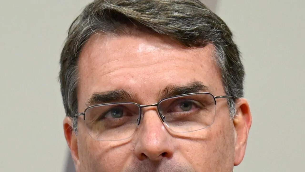 O senador Flávio Bolsonaro (foto de arquivo: Agência Senado)