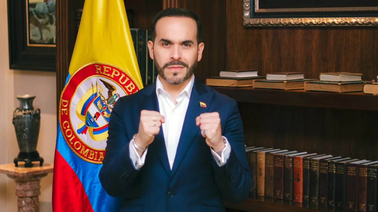 O presidente da Colômbia, Abelardo de la Espriella, em foto de arquivo (Foto: Abelardo de la Espriella/Wikimedia Commons, CC0)
