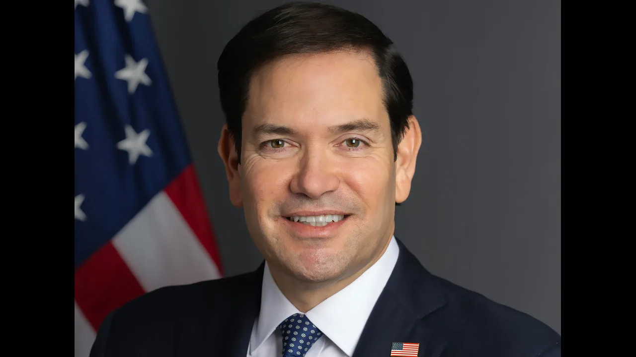 Retrato oficial do secretário de Estado dos EUA, Marco Rubio, em janeiro de 2025 (Foto: Departamento de Estado dos EUA/Wikimedia Commons, domínio público)