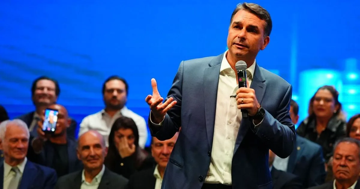Flávio Bolsonaro, candidato à Presidência
