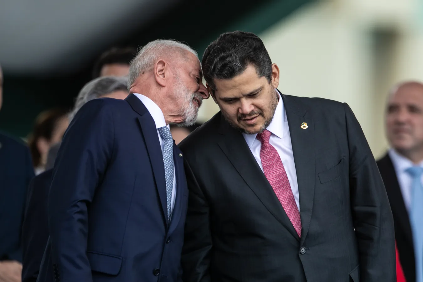 Lula e Davi Alcolumbre